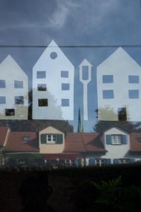 Häuser Stadtmauer Ulm unephotodeceline